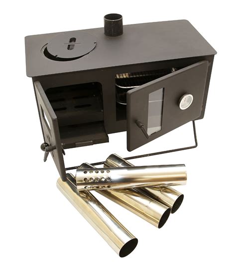 portable wood stove with oven